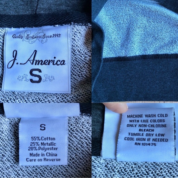 LOVE RAIDER BASKETBALL Hoodie Long Sleeve Top Small Black Gray Women’s - Picture 3 of 16